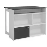 Vicco Bartisch Dominic 116 x 37 cm Anthrazit/Weiß