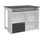 Vicco Bartisch Dominic 116 x 37 cm Anthrazit/Weiß
