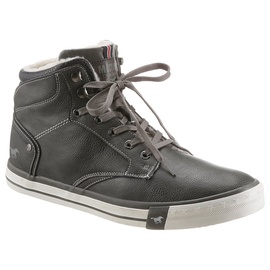 MUSTANG Sneaker, mit zweckmäßigem Innenreißverschluss, Gr. 47, grau-used, , 73479220-47