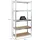 Proregal Schwerlastregal Stahl 180x90x40 cm silber
