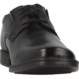 CLARKS Herren Tilden Plain Derby Schwarz (39,5 EU)