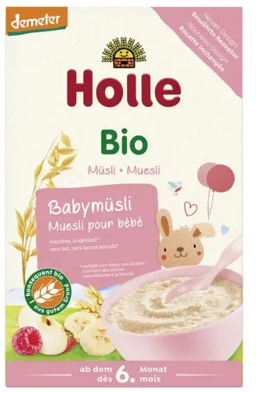 Holle Babybrei Babymüsli demeter