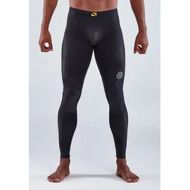 Skins S3 Long Tights Herren Schwarz L