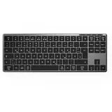 ISY IKE-7100, Tastatur, Scissor, kabellos, Grau