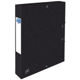 Oxford Heftbox TOP FILE+ 4,0 cm schwarz