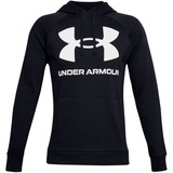 Under Armour Rival Fleece Big Logo Hoodie black, Größe 3XL