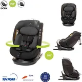 4BABY ROTO-FIX I-SIZE Kindersitz mit 360 drehbar ISOFIX, für Kinder 0-36 kg, Graphite - Grau