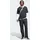 adidas Essentials 3-Stripes Stanford Lite Woven Tapered Open Hem Jogginghose Black/White XL