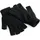 Beechfield B491 | Fingerless Gloves / Winter Handschuhe - Farbe: Black - Größe: L/XL - Schwarz - L-XL