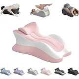 Sex Kissen für Paare Weich Keilkissen Mit Stützfunktion Memory Foam Lendenkissen ergonomische Haltungsunterstützung für Wirbelsäule perfekte Position zum Sitzen und Liegen Keilkissen aus Memory-Schaum