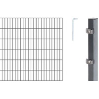 GAH ALBERTS Alberts, Doppelstabmattenzaun »Grundset«, grau
