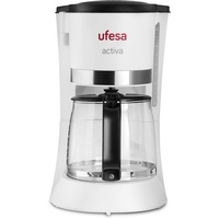 UFESA Cg7113 Tropf-Kaffeemaschine, 600, Kunststoff Glas, Weiß
