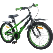 vidaXL Kinderfahrrad 18 Zoll blau/grün