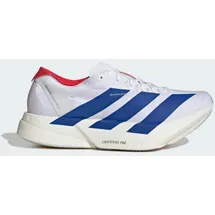 adidas Adizero Adios Pro 4 Herren Cloud White/Team Royal Blue/Pure Ruby 41 1/3