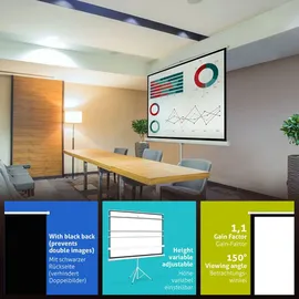 eSmart Professional MISATI Stativ Leinwand 244 x 183 m (120") 4:3