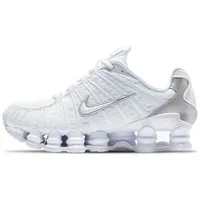 Nike Shox TL White/Metallic Silver/Max Orange/White 41