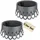 GarPet Grabschale 30 cm Anthrazit