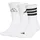 adidas 3er Pack Logo Socken Weiß/Schwarz 37-39