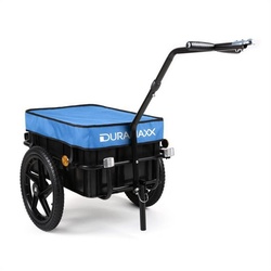 Duramaxx Fahrradkinderanhänger Big Blue Mike Fahrradanhänger blau