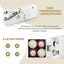 wbbrbbr Mini Elektrische Nähmaschine