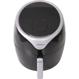 Jago® Heißluftfritteuse 5.5L - 1700 Watt, LED Display mit Touchscreen, 7 Programme, 60 min Timer, Ohne ÖL, Schwarz - Airfryer, Heißluf... - Schwarz