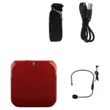 Sprachverstärker Stimmverstärker Megaphon Verstärker, Kabelloses Headset Für Lehrer, Outdoor, Reiseleiter, Unterricht, Vortrag, Speziallautsprecher, Kleiner Mini, Tragbares Taillenmikrofon, Lautsprech