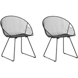 Beliani Stuhl 2er Set AURORA