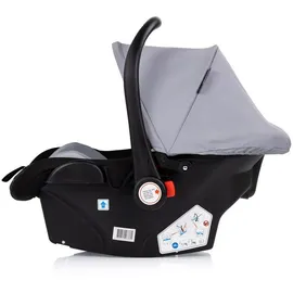 Chipolino Babyschale Schwarz, Kunststoff, 40x56x62 cm, unisex, Baby on Tour, Babyschalen, Babyschalen
