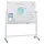Franken mobiles Whiteboard 200,0 x 100,0 cm weiß lackierter Stahl