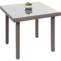 MCW Chieti Gartentisch 80 x 80 x 75 cm Grau