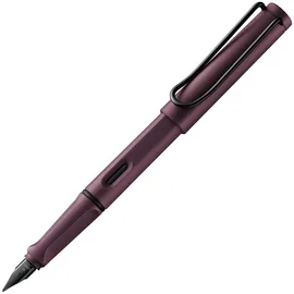 Lamy safari scarlet Füller mit polierter Stahlfeder in Strichbreite B