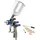 XPOtool Lackierpistole 1,4 mm Düse 500 ml Aluminium Becher 100 mm Strahlbreite