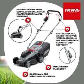 IKRA IB-LM 33 inkl. 1 x 2,0 Ah Akku + Ladegerät