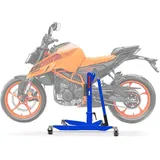 Zentralständer passend für KTM 390 Duke 2024 ConStands Blau Motorradheber Power-Classic