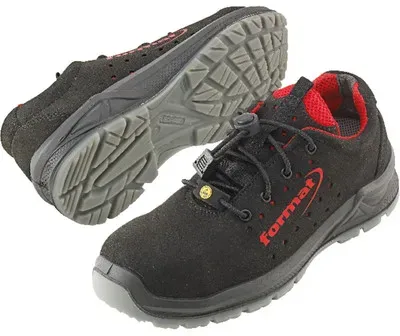 Damenschuh Paris, Arbeitsschuh S1P, Größe 40 - schwarz - 40
