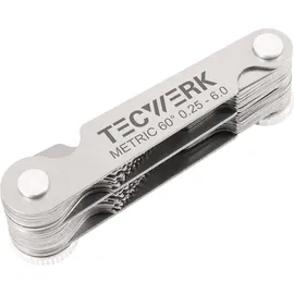 tecwerk Gewindeschablone M/G 60Grad/BSW 55Grad Bl.52 St.