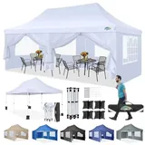 COBIZI Pavillon 3x6 Pavillon Wasserdicht Stabil Partyzelt