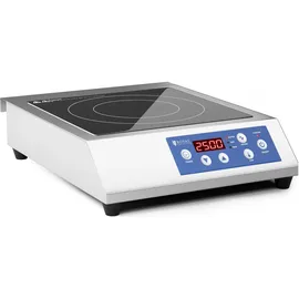 Royal Catering Induktionsplatte 3500 W 25 cm 240 °C Timer