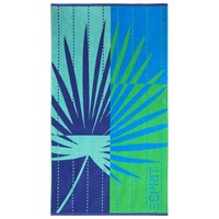 Esprit Strandtuch Strandtuch 100 x 180 cm Malibu Beach, Velours (Stück, 1-St), hohe Markenqualität blau