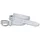 Silbergift Damengürtel Leder 100 cm silber