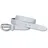 Silbergift Damengürtel Leder 100 cm silber