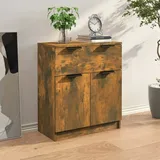 vidaXL Sideboard Räuchereiche 60x30x70 cm Holzwerkstoff