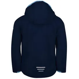 TROLLKIDS Kvalvika Jacke - Navy / White / Med Blue - 140 cm