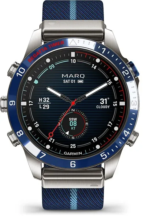 Garmin Smartwatch MARQ Captain Gen 2 010-02648-11 - silber