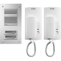 Elcom Türsprechanlage Set ASU-2EL UP 2WE (1000521)