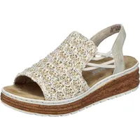 Rieker Keilsandaletten Damen Beige 39