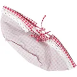 TOYANDONA Wäschebarer Passgenauer Korb Einsatz aus Stabilem Stoff Kariert für Rattan und Weidenkörbe Vielseitiger Bezug für Picknickkörbe Drahtkörbe und Aufbewahrung im Boho und Landhausstil