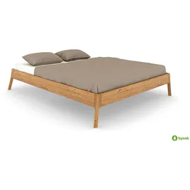 byoak Massivholzbett TWIG 3 ohne Kopfteil, Naturgeölt