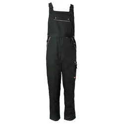 Latzhose "CANVAS 320" Cordura®-Besatz - 46 - schwarz