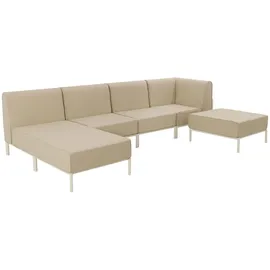 Oviala Loungesofa beige